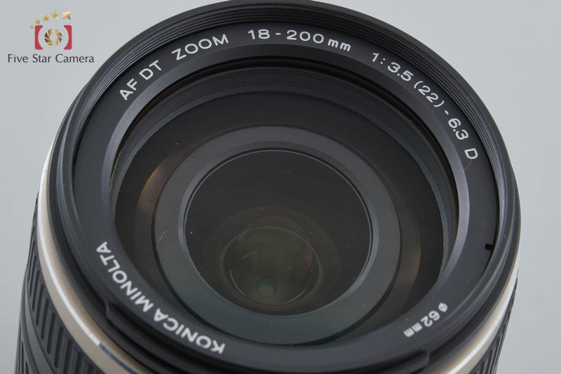 Konica Minolta AF DT 18-200mm f/3.5-6.3 D