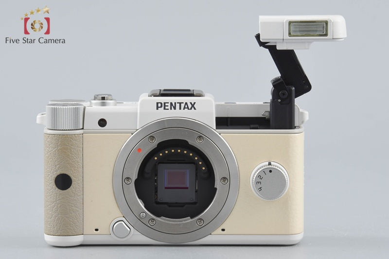Shutter count 2,093 PENTAX Q White 12.4 MP Digital Mirrorless Camera