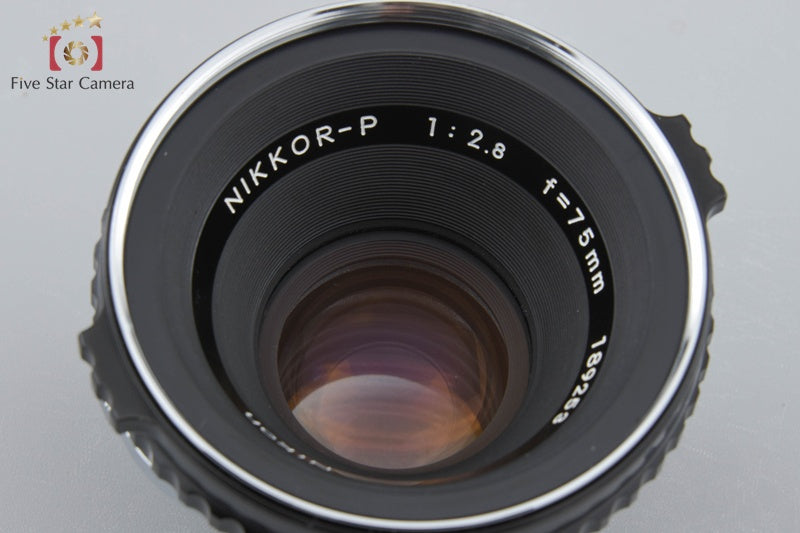 Nikon NIKKOR-P 75mm f/2.8 for Zenza Bronica EC S2 S2A