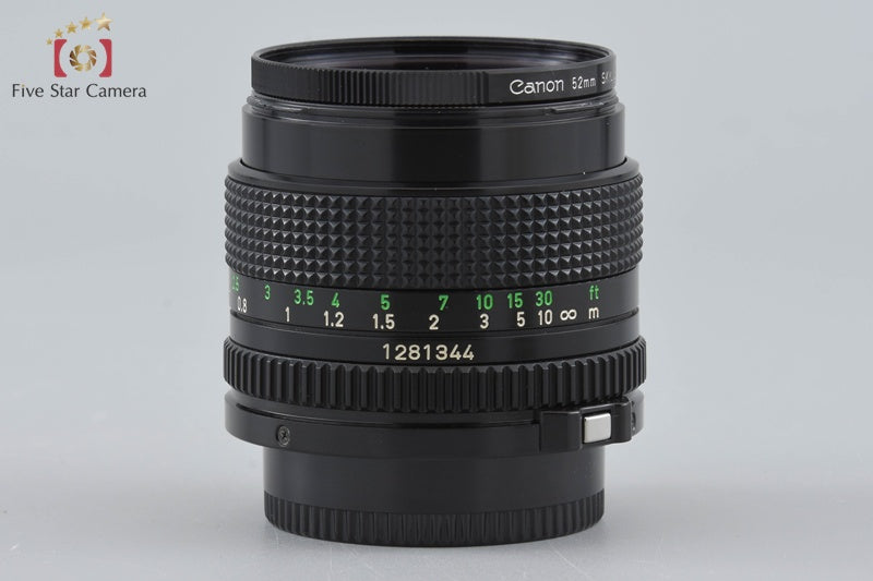 Canon New FD 50mm f/1.4