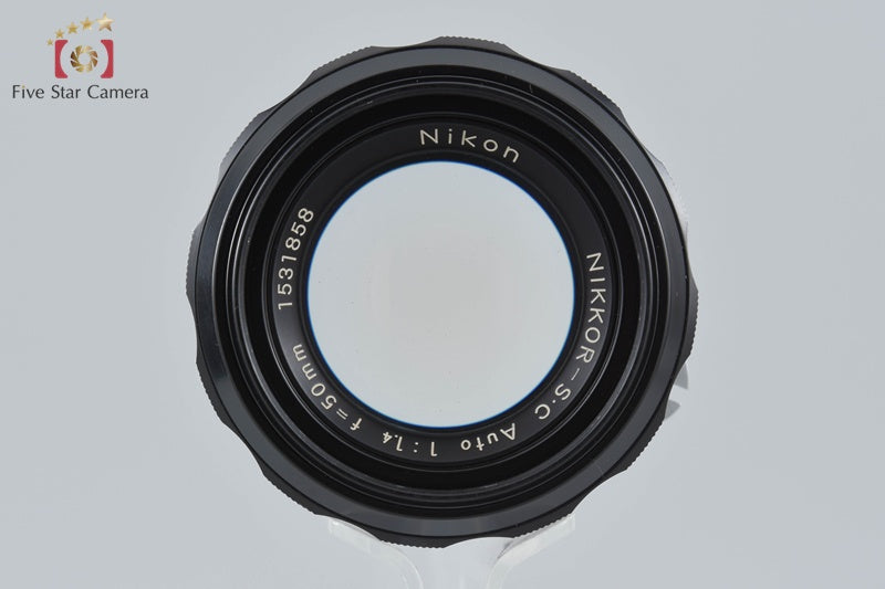 Nikon NIKKOR-S.C Auto 50mm f/1.4 Non Ai Lens