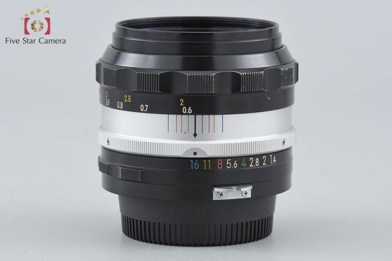 Nikon NIKKOR-S.C Auto 50mm f/1.4 Non Ai Lens