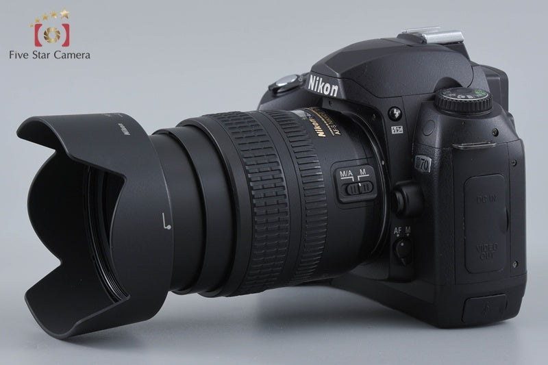 Shutter count 2,049 Nikon D70 6.1 MP DSLR Camera AF-S DX 18-70 Lens