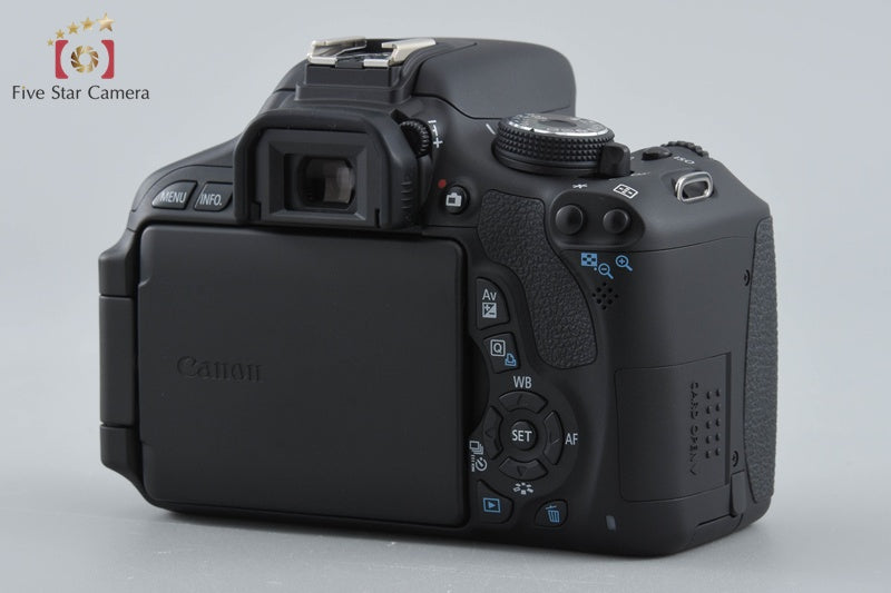 "Count 7" Canon EOS Kiss X5 / Rebel T3i / 600D 18.0 MP 18-55 55-250 Lenses