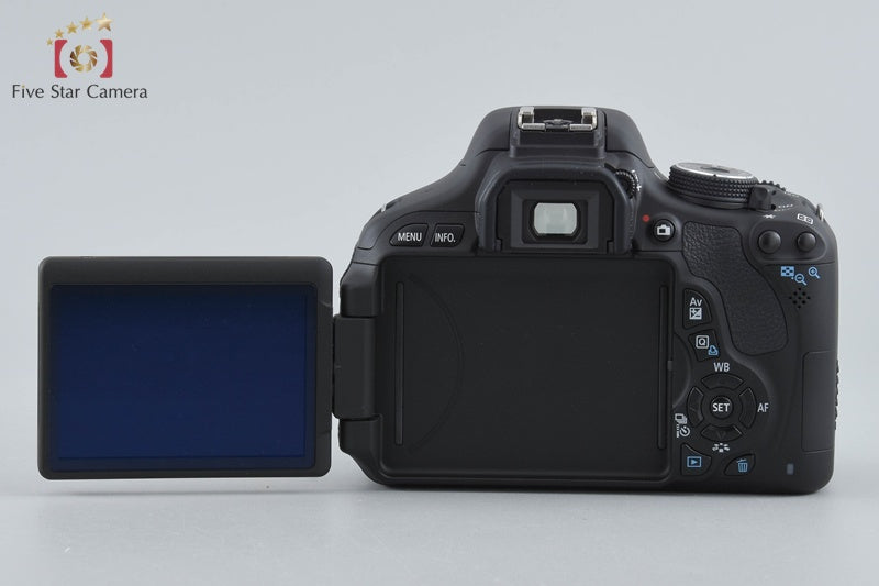 "Count 7" Canon EOS Kiss X5 / Rebel T3i / 600D 18.0 MP 18-55 55-250 Lenses