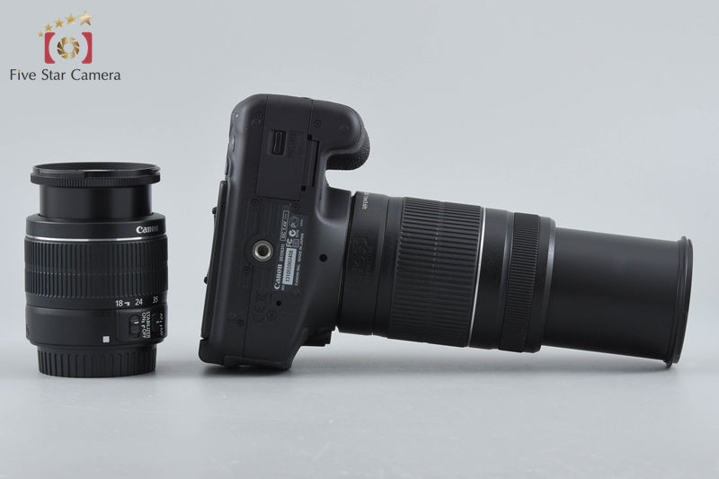 "Count 7" Canon EOS Kiss X5 / Rebel T3i / 600D 18.0 MP 18-55 55-250 Lenses