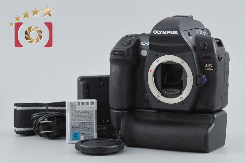 "Shutter Count 5,139" Olympus E-5 12.3 MP Digital SLR Camera Body