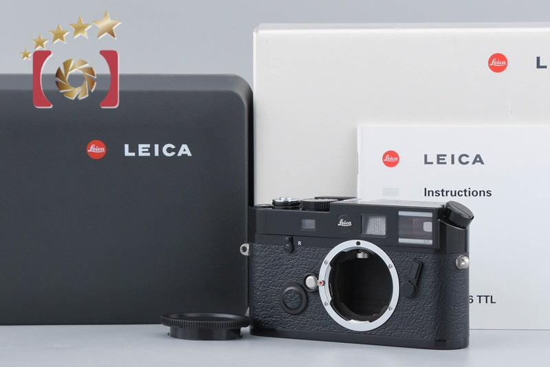 Leica M6 TTL 0.72 LHSA Black Paint 35mm Rangefinder Film Camera w/ Box