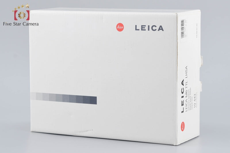 Leica M6 TTL 0.72 LHSA Black Paint 35mm Rangefinder Film Camera w/ Box
