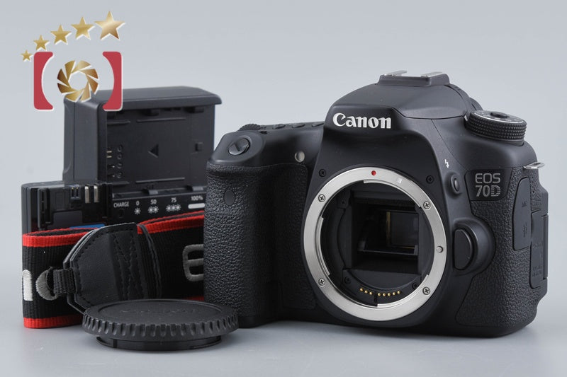 Canon EOS 70D 20.2 MP Digital SLR Camera Body