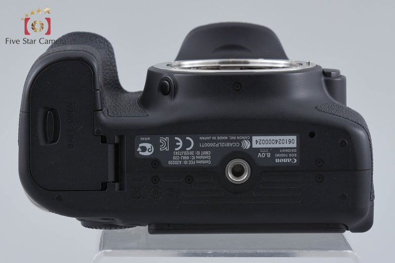 Canon EOS 70D 20.2 MP Digital SLR Camera Body