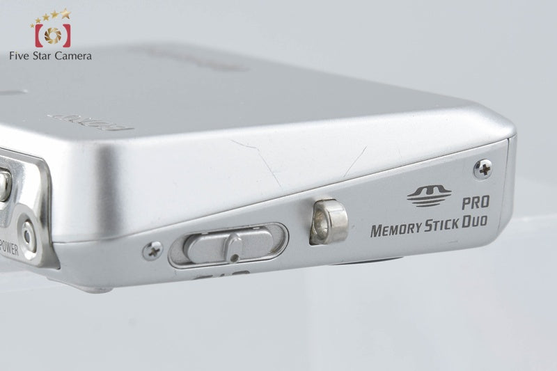 Sony Cyber-Shot DSC-T3 Silver 5.1 MP Digital Camera