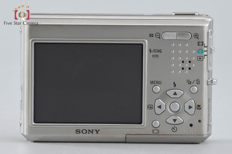 Sony Cyber-Shot DSC-T1 Silver 5.0 MP Digital Camera