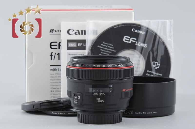 Canon EF 50mm f/1.2 L USM w/ Box