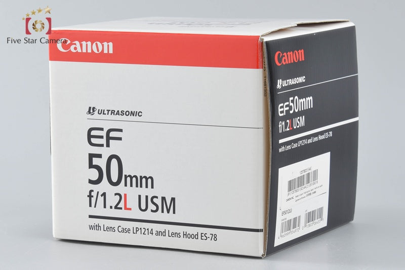 Canon EF 50mm f/1.2 L USM w/ Box