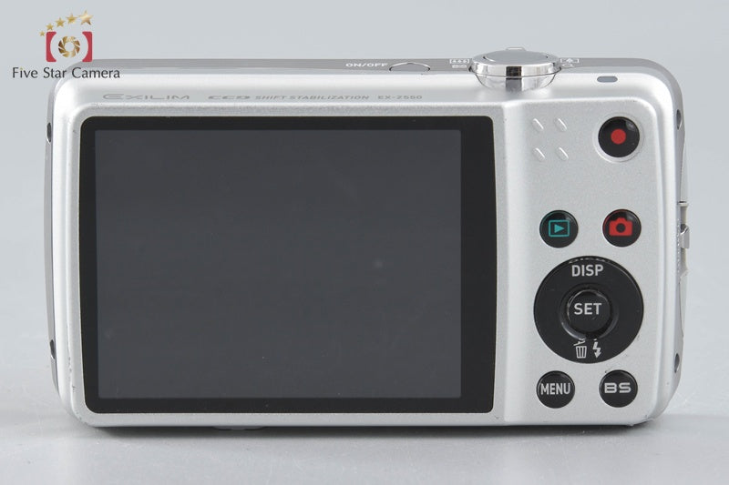 Casio EXILIM EX-Z550 Silver 14.1 MP Digital Camera