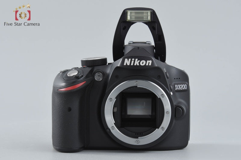 "Shutter count 40" Nikon D3200 Black 24.2 MP DSLR 18-55 VR Lens