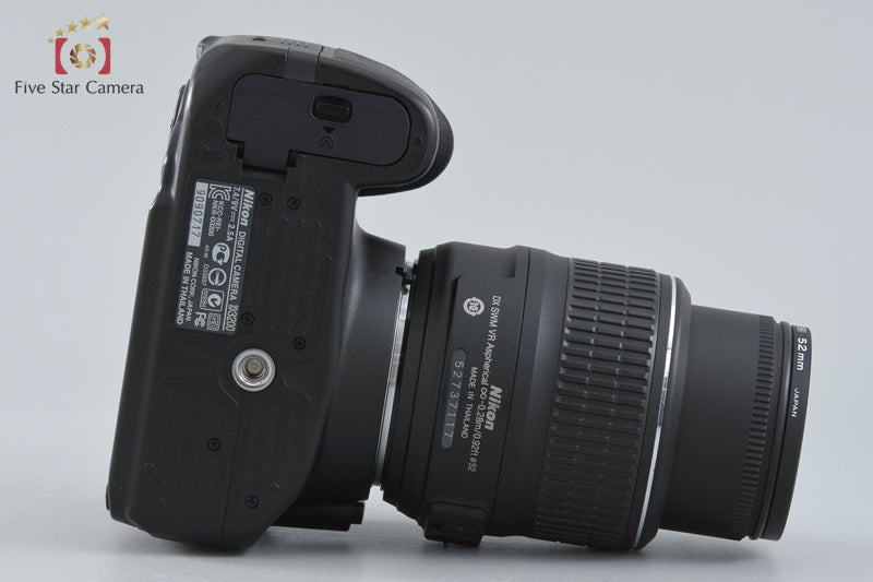 "Shutter count 40" Nikon D3200 Black 24.2 MP DSLR 18-55 VR Lens
