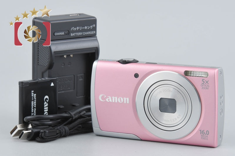 Canon PowerShot A2600 Pink 16.0 MP Digital Camera