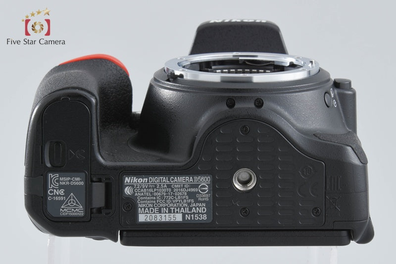 Nikon D5600 24.2 MP SLR Digital Camera Body