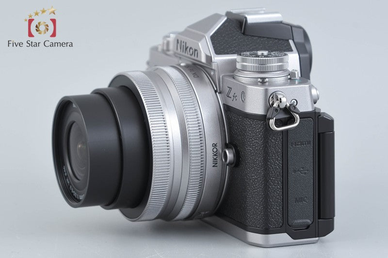 "Shutter count 11" Nikon Z fc Silver 20.9 MP 16-50 VR Lens w/ Box