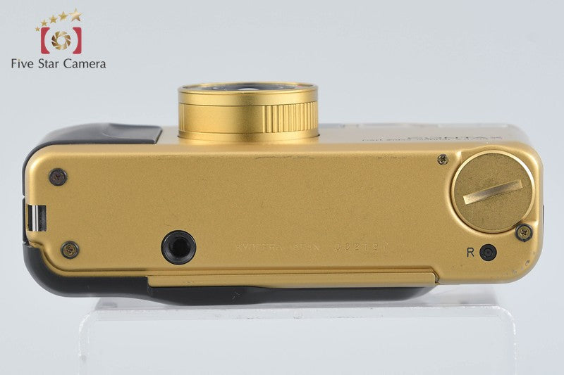 CONTAX T2 Gold Point & Shoot 35mm Film Camera + Data Back