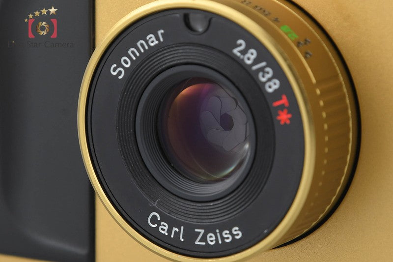 CONTAX T2 Gold Point & Shoot 35mm Film Camera + Data Back