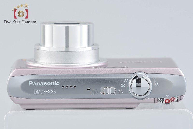 Panasonic LUMIX DMC-FX33 Cocktail Pink 8.1 MP Digital Camera