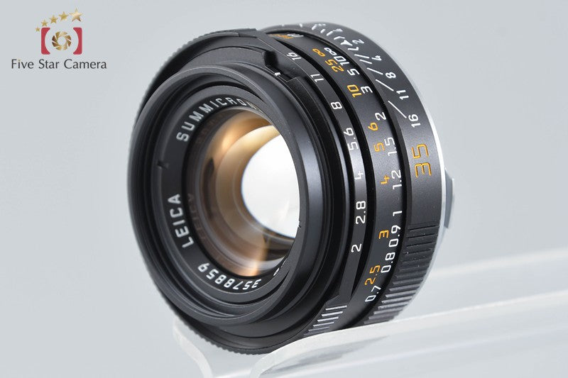 Leica SUMMICRON-M 35mm f/2 E39 4th Black 7-Elements w/ Box