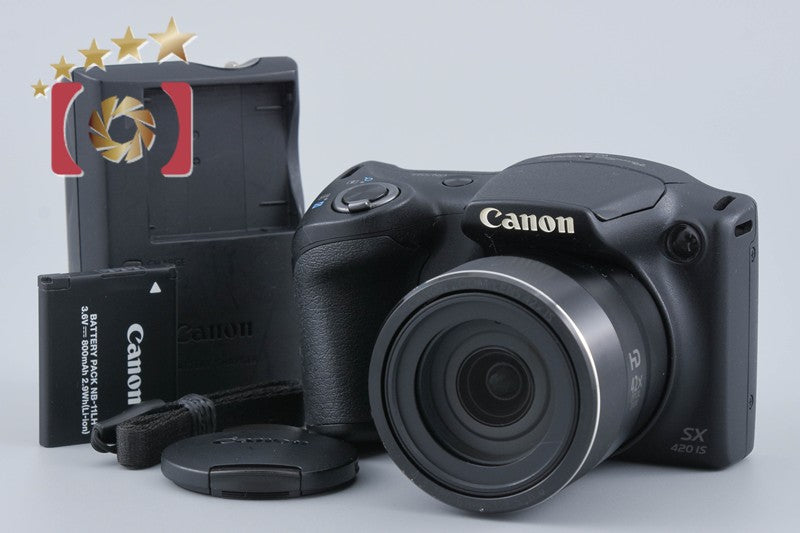 Canon PowerShot SX420 IS Black 20.0 MP Digital Camera