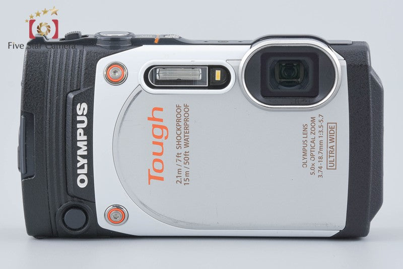 Olympus STYLUS TG-860 Tough White 16.0 MP Digital Camera