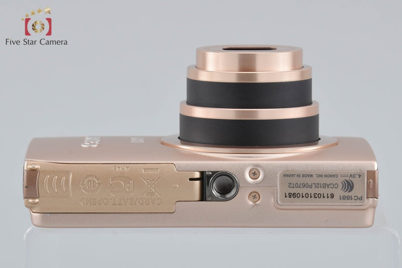 Canon IXY 430F Gold 16.1 MP Digital Camera