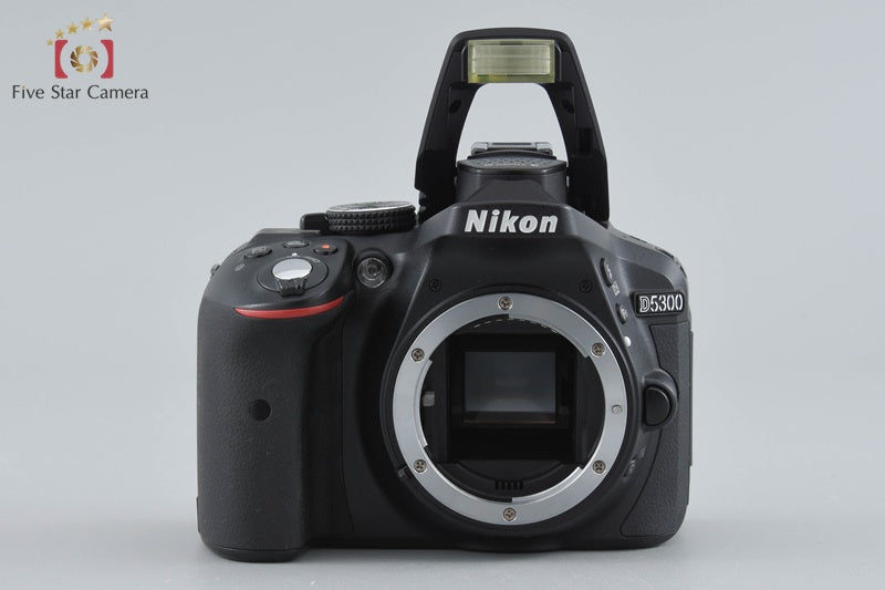"Shutter count 2,229" Nikon D5300 Black 24.2 MP DSLR Camera Body