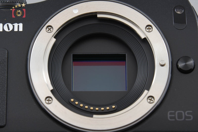 Canon EOS M Black 18.0 MP Mirrorless Camera 18-55 22 Lenses