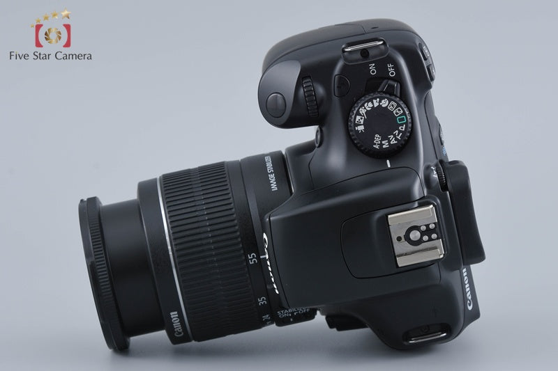 "Count 2,020" Canon EOS Kiss X50 / Rebel T3 / 1100D Black 12.2MP 18-55 Lens