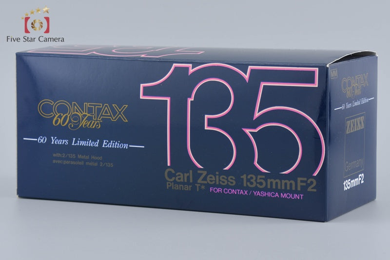 CONTAX Carl Zeiss Planar 135mm f/2 T* MMG 60th Anniversary w/ Box