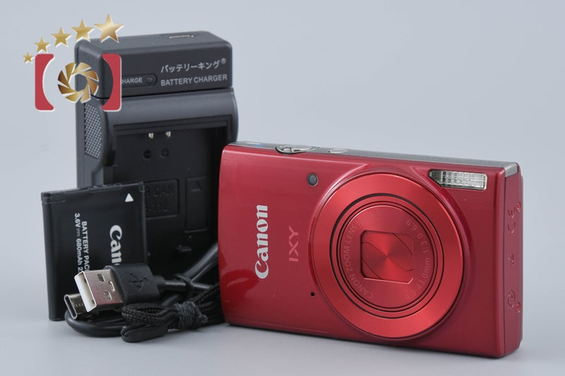 Canon IXY 190 Red 20.0 MP Digital Camera