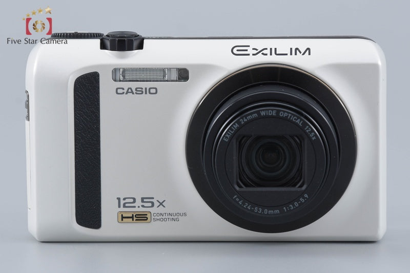 Casio HIGH SPEED EXILIM EX-ZR300 White 16.1 MP Digital Camera
