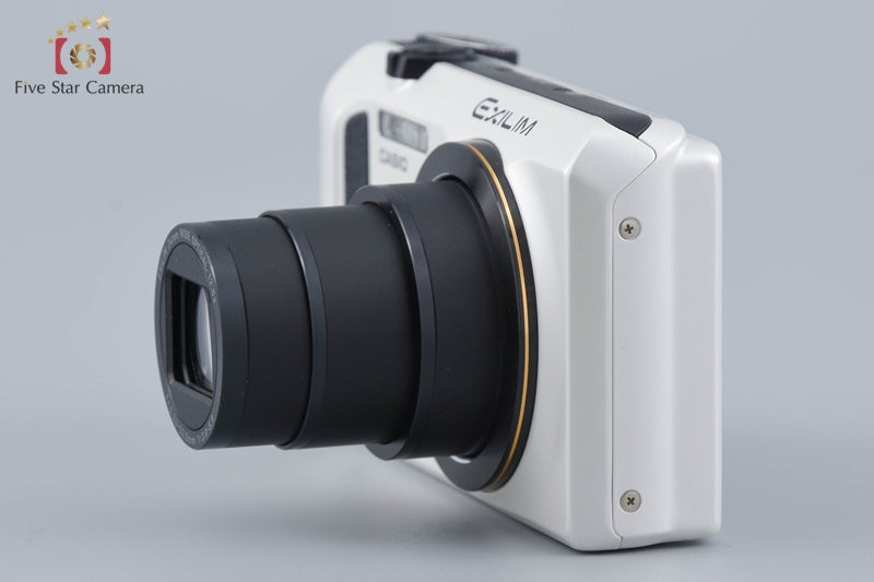 Casio HIGH SPEED EXILIM EX-ZR300 White 16.1 MP Digital Camera