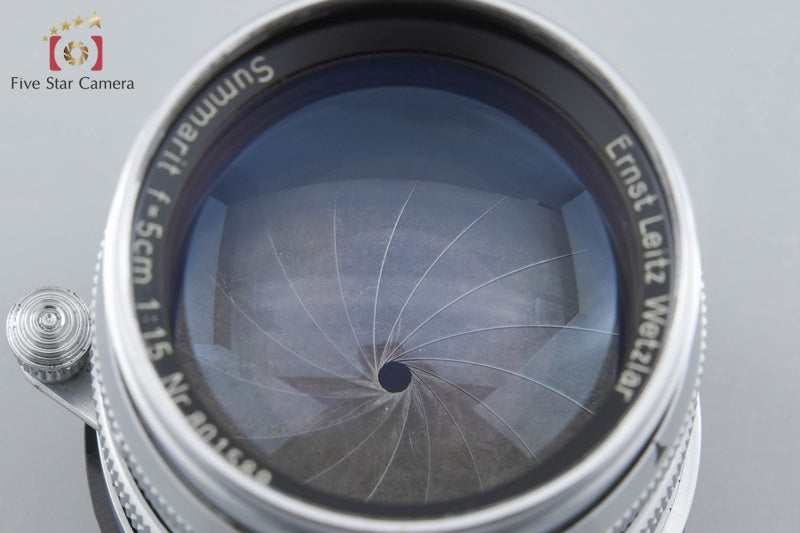 Leica Summarit 50mm f/1.5 L39 LTM Leica Thread Mount