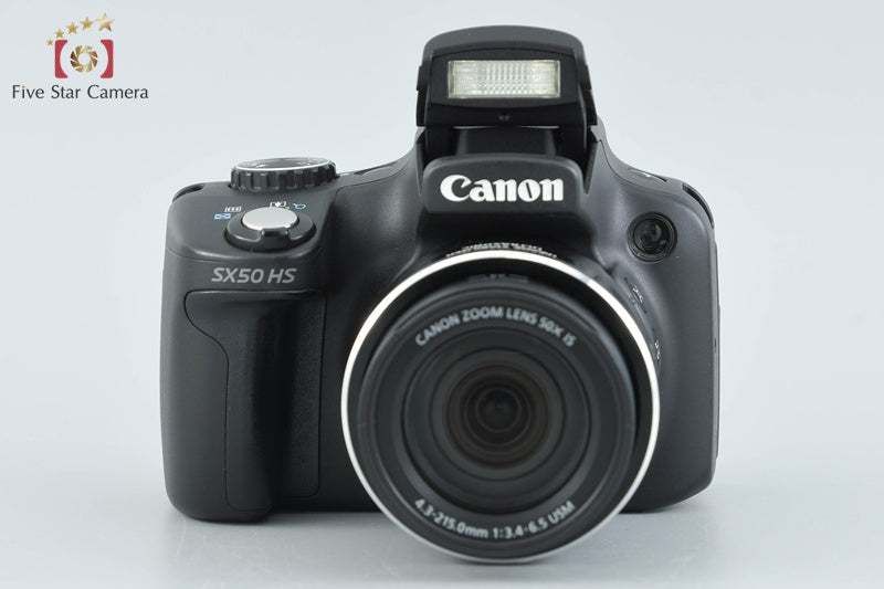 Canon PowerShot SX50 HS Black 12.1 MP Digital Camera w/ Box