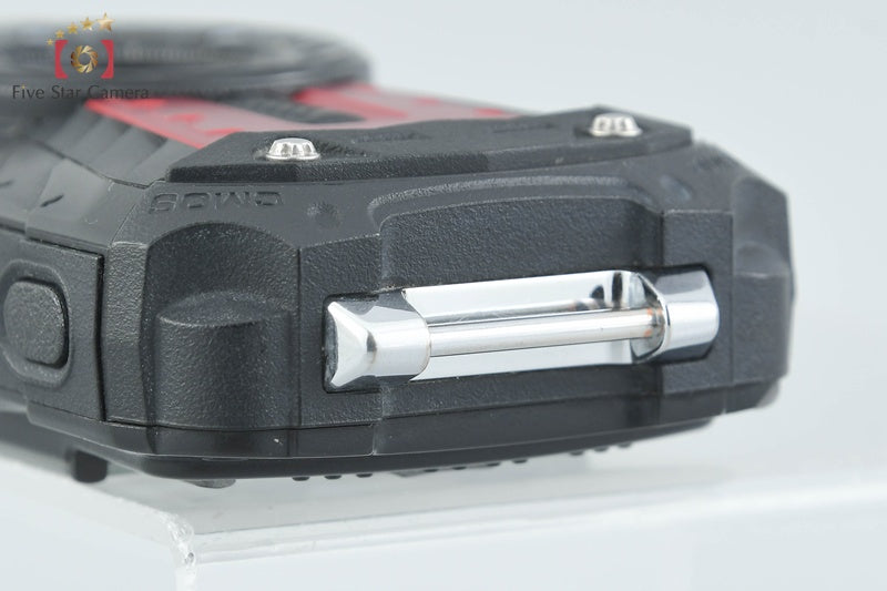 Ricoh PENTAX WG-60 Red 16.0 MP Waterproof Action Camera