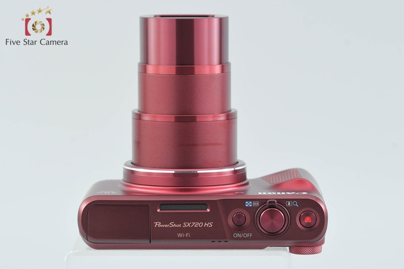 Canon PowerShot SX720 HS Red 20.3 MP Digital Camera w/ Box