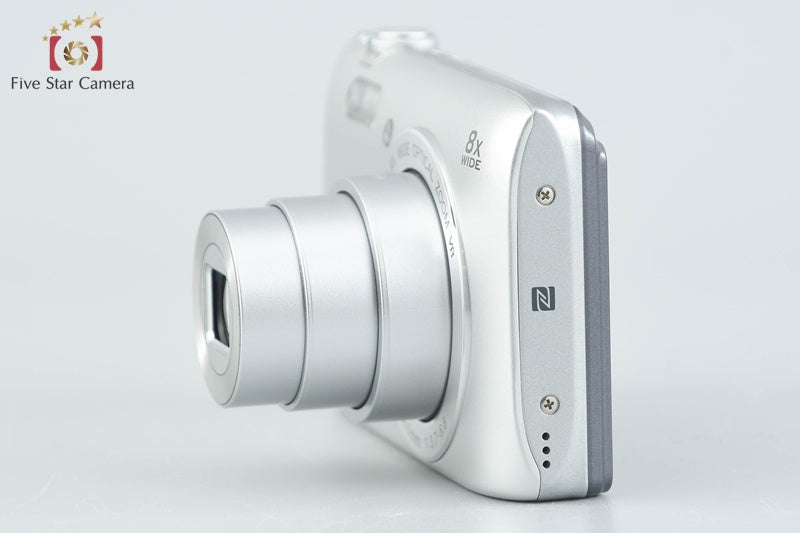 Nikon COOLPIX S3700 Silver 20.1 MP Digital Camera w/ Box