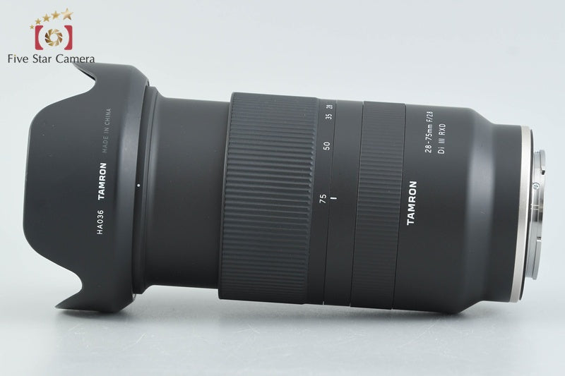 Tamron A036 28-75mm f/2.8 Di III RXD for Sony E Mount