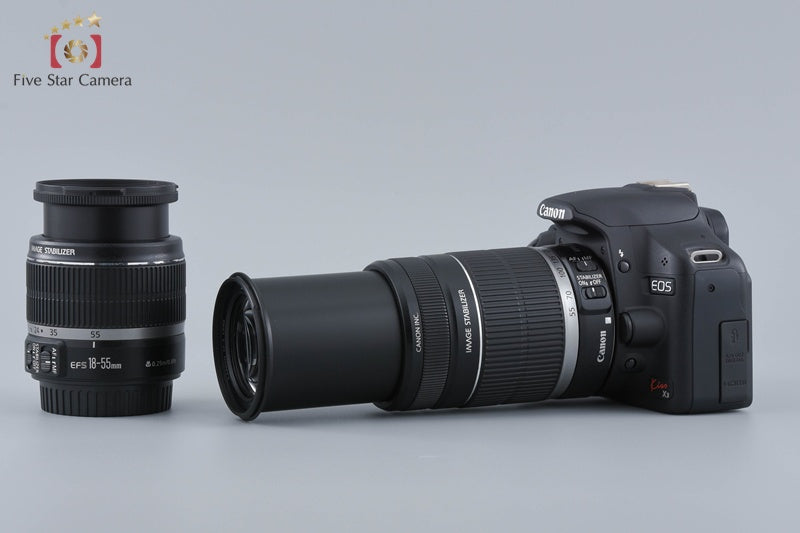 "Count 207" Canon EOS Kiss X3 / Rebel T1i / 500D 15.1 MP 18-55 55-250 Lenses