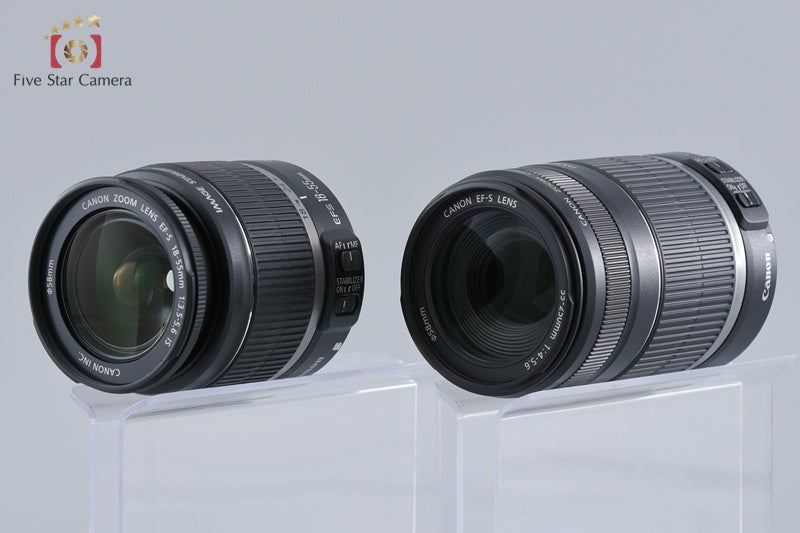 "Count 207" Canon EOS Kiss X3 / Rebel T1i / 500D 15.1 MP 18-55 55-250 Lenses