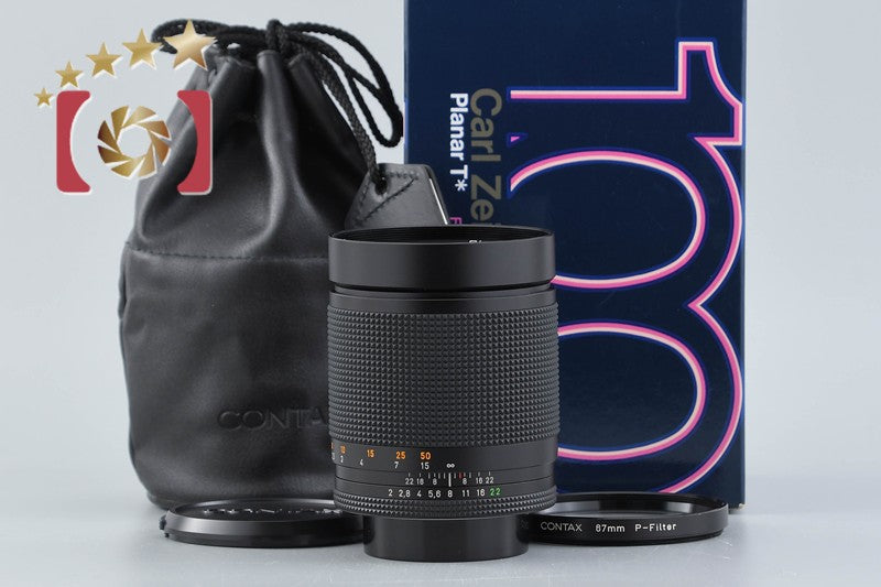CONTAX Carl Zeiss Planar 100mm f/2 T* MMJ w/ Box