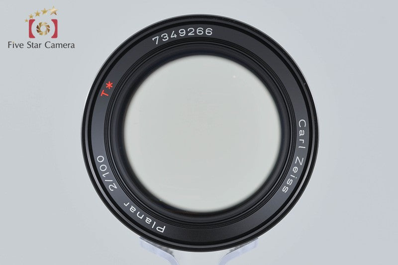 CONTAX Carl Zeiss Planar 100mm f/2 T* MMJ w/ Box