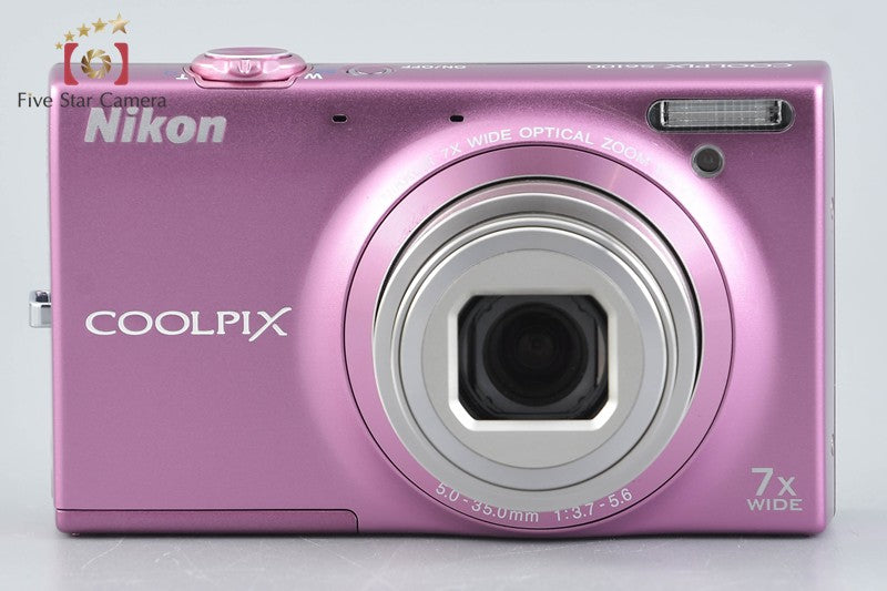 Nikon COOLPIX S6100 Gloth Pink 16.0 MP Digital Camera